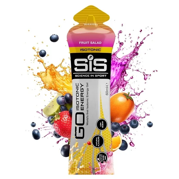 SiS GO Izotoniczny Żel Energetyczny 60 ml Sałatka Owocowa – 22 g węgli/żel