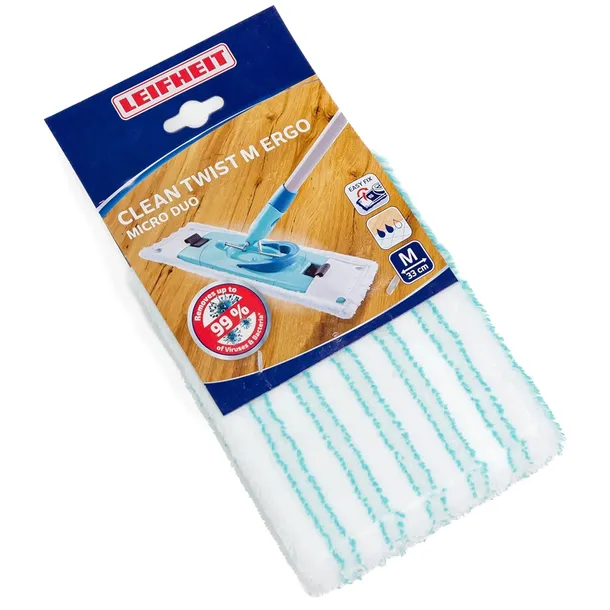 Wkład LEIFHEIT 52123 Nakładka do mopa Clean Twist M Ergo 33 cm PŁASKI