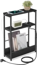 waski-stolik-nocny-z-gniazdkiem-usb-loft-do-malych-przestrzeni-czarny