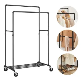 mobilny-wieszak-stojacy-2-drazki-na-ubrania-na-kolkach-162-cm-czarny-loft