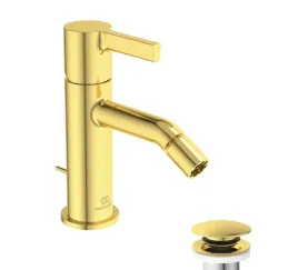bateria-bidetowa-joy-ideal-standard-bc784a2-szczotkowane-zloto-korek