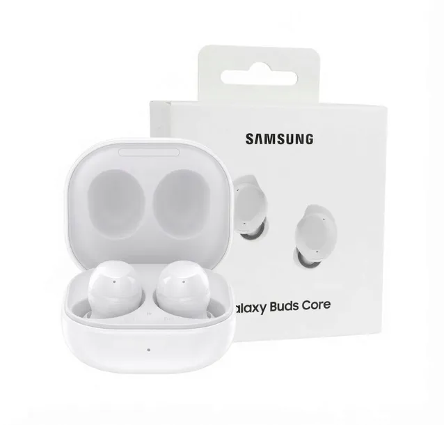 SŁUCHAWKI DOKANAŁOWE SAMSUNG GALAXY BUDS CORE BLUETOOTH BIAŁE WHITE R410