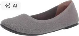 amazon-essentials-szare-baleriny-tekstylne-gladkie-wsuwane-395-6ma