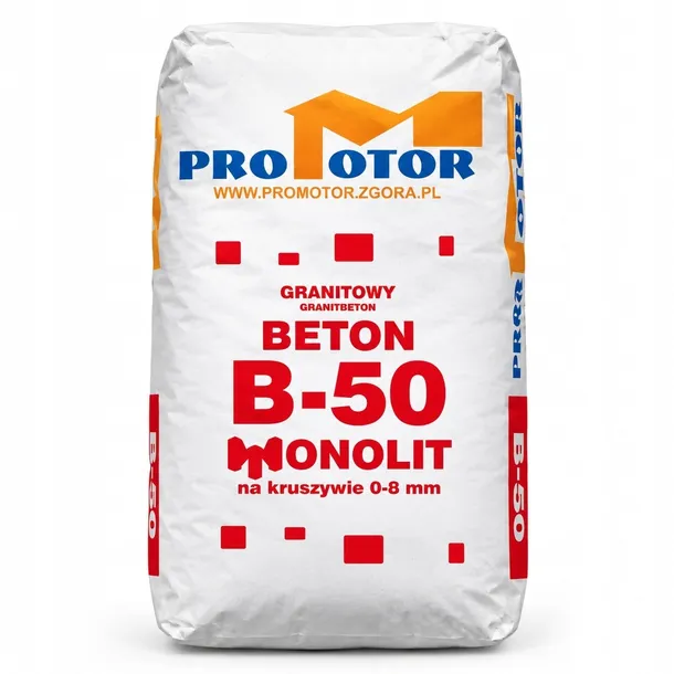 Beton konstrukcyjny B50 MONOLIT Promotor 25 kg