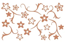 naklejka-welurowa-dekoracyjna-na-sciane-kwiatowa-mozaika-bezowy