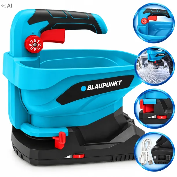 Siewnik Akumulatorowy Rozsiewacz do Warzyw Traw SOLI 3.3L Blaupunkt SS4020