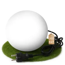lampa-ogrodowa-kula-do-ogrodu-led-biala-wbijana-przewod-230v-e27-20cm-ip65