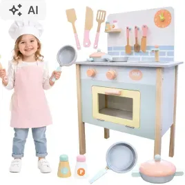 drewniana-kuchnia-dla-dzieci-juniorkitchen-piekarnik-akcesoria-pastelowa