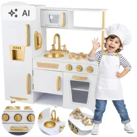 drewniana-kuchnia-dla-dzieci-kitchenjoy-xl-duza-bialo-zlota-zabawka