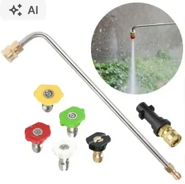 lanca-90-stopni-komplet-dysz-do-myjki-karcher-k2-k7-na-szybko-zlacze