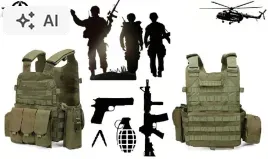 kamizelka-taktyczna-wojskowa-ochronna-policja-zielona-molle