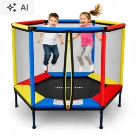 trampolina-kojec-do-domu-i-ogrodu-140-multicolor