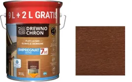 drewnochron-impregnat-extra-powlokotworczy-11l-orzech-ciemny-7-lat-9l-2l