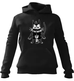 bluza-meska-z-kapturem-przerazony-kot-i-mysz-czarna-s