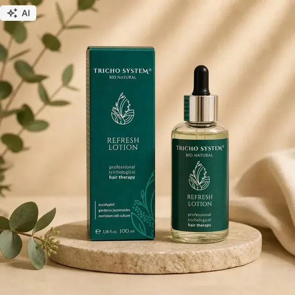 Tricho System Refresh Lotion - lotion do skóry głowy, włosy przetłuszczające się i osłabione