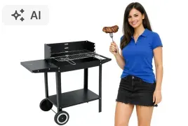 grill-weglowy-ogrodowy-chromowany-ruszt-przenosny-regulowany-2-polki-bbq