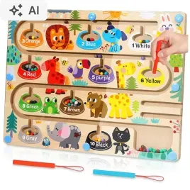 tablica-nauka-liczenia-i-kolorow-labirynt-magnetyczny-drewniany-montessori