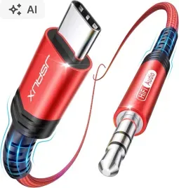 kabel-aux-usb-c-na-jack-35-mm-jsaux-nylonowy-czarny