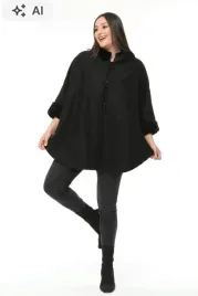 czarny-miekki-sweter-ponczo-z-guzikami-oversize-46-48-5ia