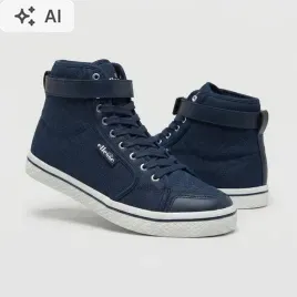 ellesse-granatowe-trampki-wysokie-z-lampasem-i-koronka-36-u3a