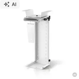 uchwyt-na-komputer-regulowany-bialy-pod-biurko-na-pc-holder-jan-nowak