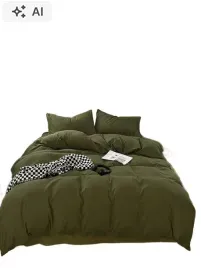 shein-zielony-zestaw-poszewek-na-koldre-i-dwie-poduszki-180cm-200cm-1la