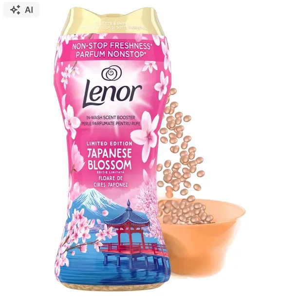LENOR Perełki Zapachowe Intensywne Granulki Do Prania Japanese Blossom 195g
