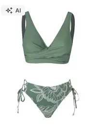 damskie-bikini-2-czesciowe-kwiatowe-zielone-wiazany-top-m