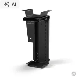 regulowany-uchwyt-na-komputer-pod-biurko-czarny-na-pc-holder-jan-nowak