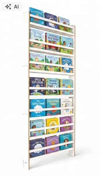 Regał na książki dla dzieci Biblioteczka 200×90 BSH-97 biały