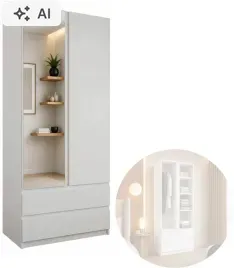 szafa-190x90-z-cichym-domykiem-bokami-w-calosci-lustr0-biala