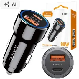 ladowarka-samochodowa-jokade-jh047-dual-usb-c-usb-a-90w-szybka-czarna