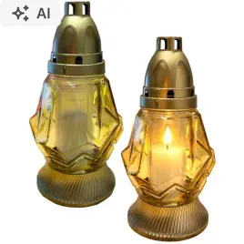 znicz-lampion-szklany-na-grob-zloty-diament-maly-21cm-wklad-jednorazowy