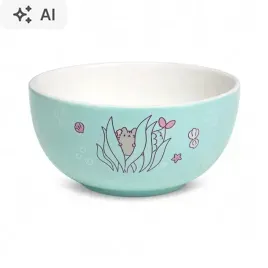 miska-ceramiczna-kot-kotek-pusheen-mietowa-500ml-turkusowa-miseczka-syrenka