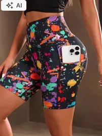 shein-czarne-spodenki-sportowe-z-kieszenia-i-kolorowym-printem-38-1la