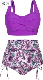 bikini-stroj-kapielowy-wysoki-stan-hanna-nikole-kwiaty-fioletowy-20w-50