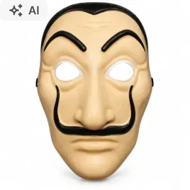 maska-halloween-el-profesor-salvador-dali-la-casa-de-papel-super-bohater