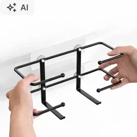 uchwyt-scienny-na-rekawiczki-jednorazowe-niffgaff-czarny-metalowy