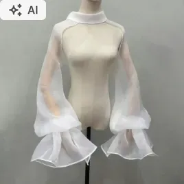 shein-biale-slubne-bolerko-z-tiulu-z-dlugimi-rekawami-1la