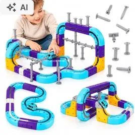 klocki-magnetyczne-konstrukcyjne-tor-wyscigowy-auto-87-elementow-dla-dzieci
