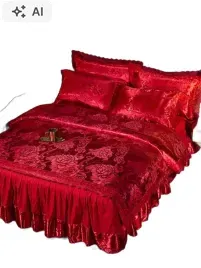 shein-czerwona-posciel-satynowa-w-kwiatowy-wzor-z-koronka-200-220cm-1la