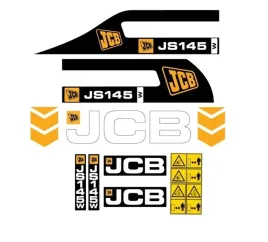 naklejki-oklejenie-naklejka-jcb-js145w