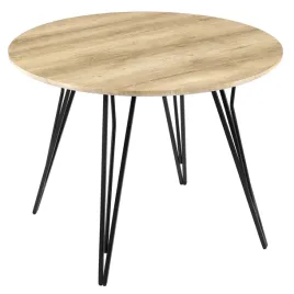 stol-jadalniany-okragly-o80cm-w-kolorze-dab-jasny-czarne-metalowe-nogi-loft