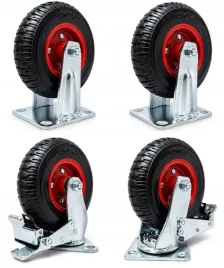zestaw-kol-200-mm-pelne-wozka-transportowego-magazynowego-obrotowe-hamulec