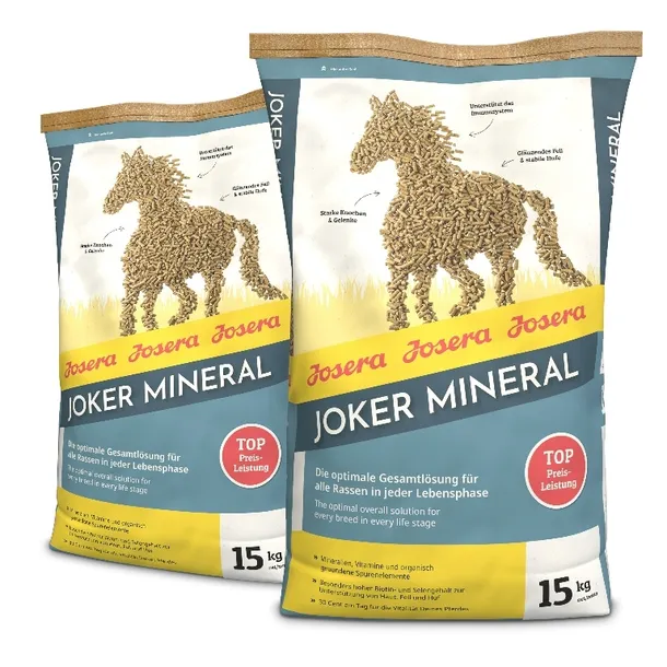 Josera Joker Mineral 2x 15kg - minerały, witaminy dla konia, zbożowe