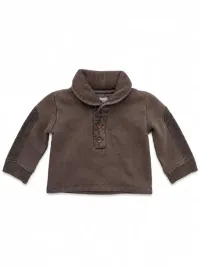 bluza-chlopieca-na-guziki-brazowa-bellybutton-r-68