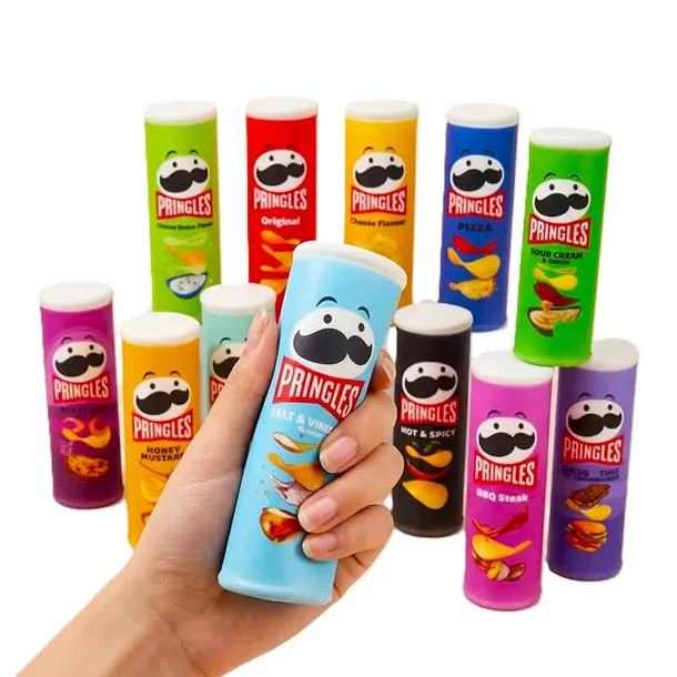 GNIOTEK Pianka PRINGLES squishy około 15 cm PACHNĄCY antystresowy FOODIE ADHD