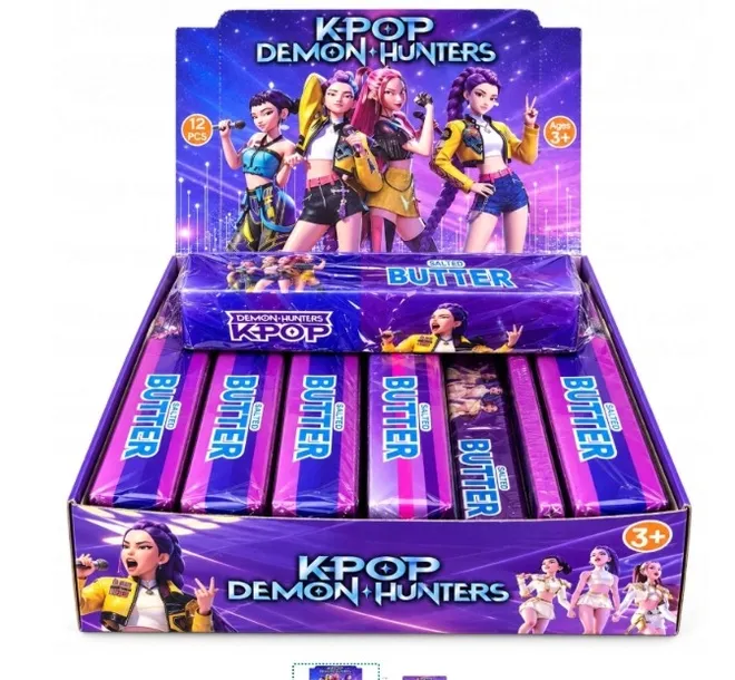 Gniotek KPOP Demon Hunters BUTTER Masełko Squishy Antystresowy 3+ XL