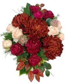 stroik-gesty-wiazanka-na-grob-cmentarz-roze-chryzantemy