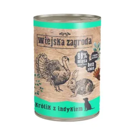 wiejska-zagroda-krolik-z-indykiem-400g-mokra-karma-dla-psa